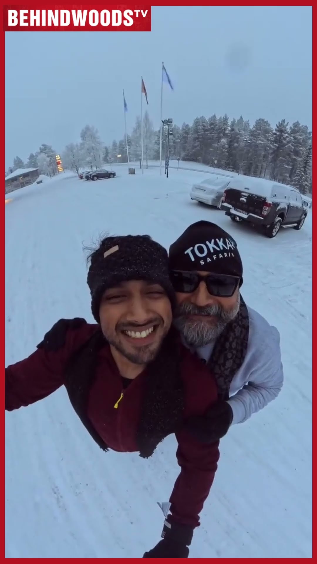 'கண்ணமா ? Happy B'day Da..' பனிமழையில் மகன் Kalidas-ஐ வாழ்த்திய Jayaram