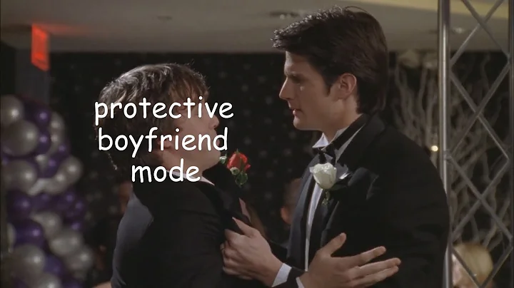 nathan and haley being protective over each other ...