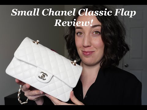 CHANEL, Bags, White Chanel Medium Flap Bag