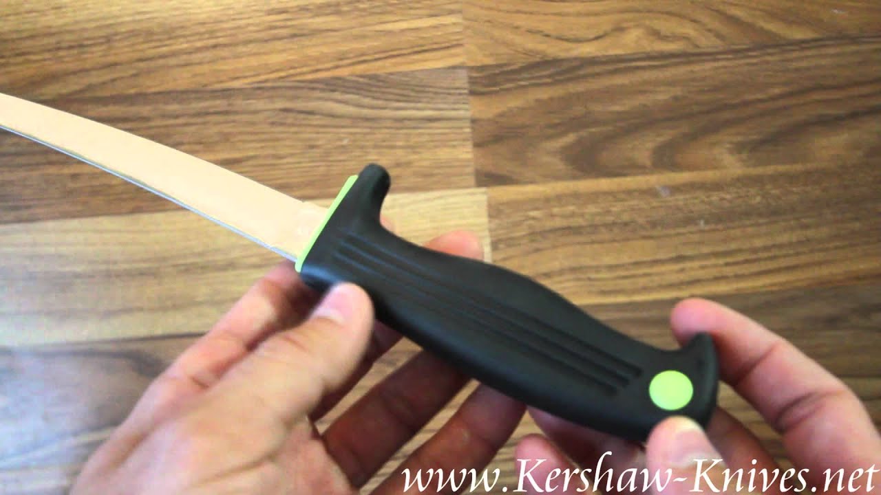 Kershaw Fillet Knife 1259 - 9 Inch Video Demo 