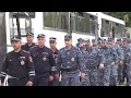 Возвращение сводного отряда рязанских полицейских из командировки на Северный Кавказ