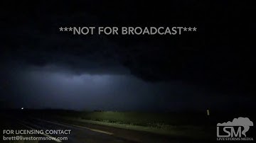 6-13-2017 Southern Nebraska Northern Kansas Incredible Lightning and timelapse Severe Thunderstorm