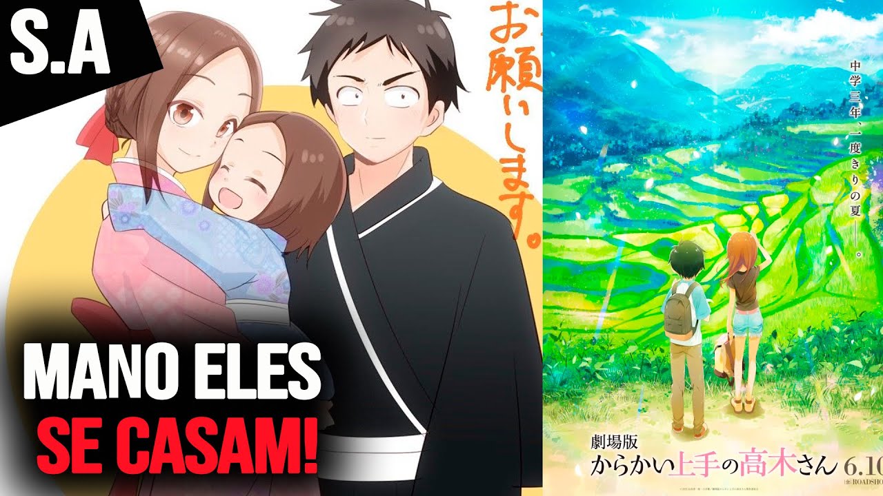 Takagi-san: 3ª temporada e filme são confirmados em trailer