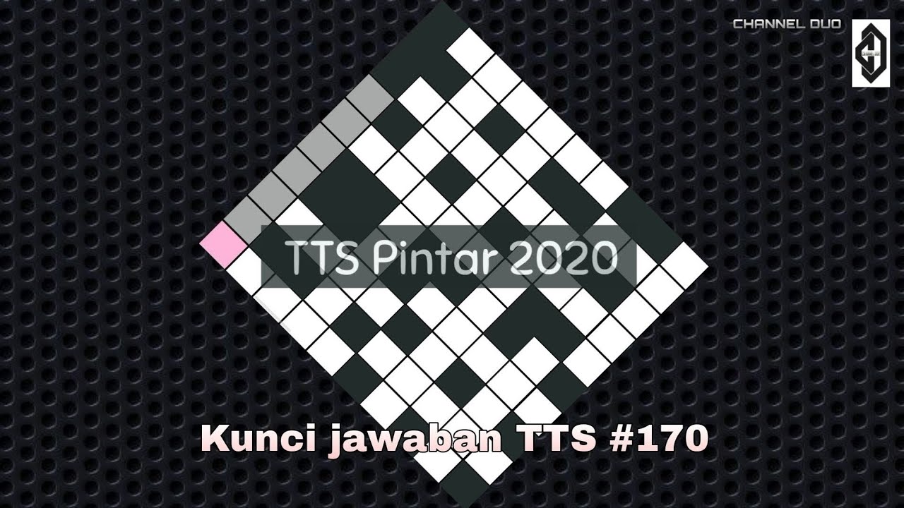 Kunci Jawaban Tts 170 Level 170 Tts Pintar 2020 Youtube