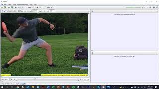 Disc Golf Video Form Analysis - Getting Started with Tracker