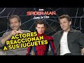 ¿Cómo reaccionan los actores ante los juguetes de sus personajes?