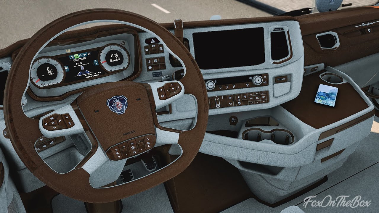 ETS2 1.44 Scania Next Generation Leather Custom Interior | Euro Truck  Simulator 2 Mod - YouTube
