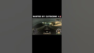 Need For Speed Most Wanted (2005) - Busted By Cutscene #nfs #shorts