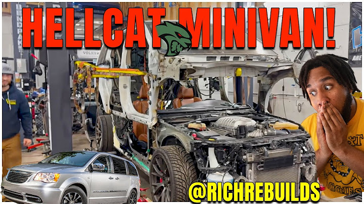 FIRST Hellcat Charger SWAPPED MINIVAN proves Hellcat WILL NEVER DIE☠️.