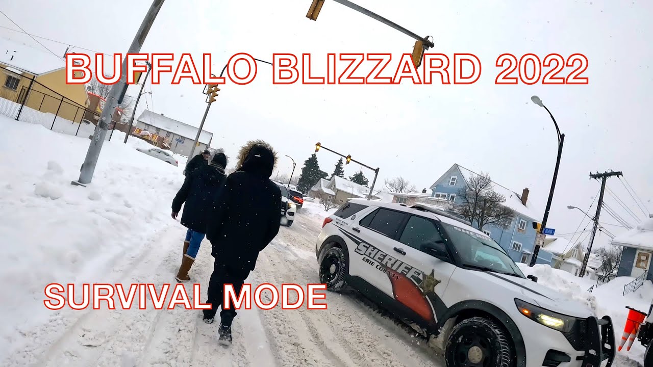 Buffalo Blizzard 2022 Day 5 ~ SURVIVAL MODE - YouTube