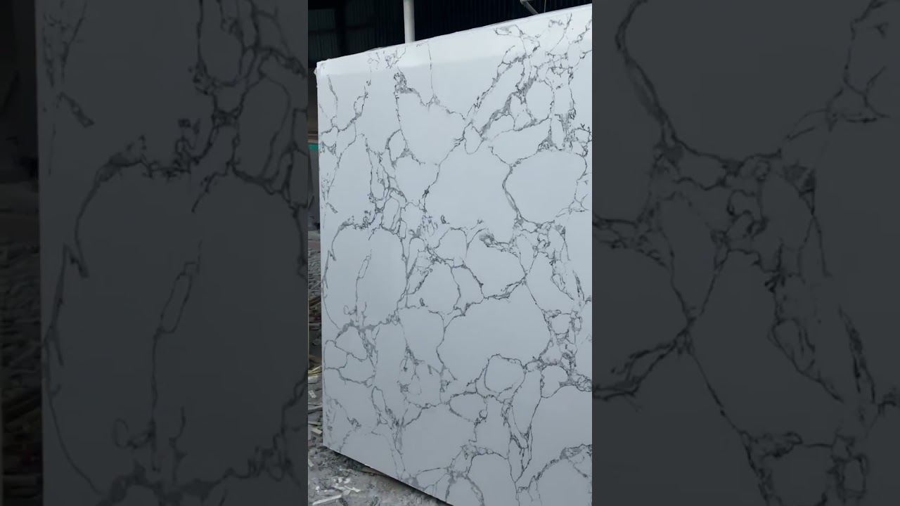 Caran White Quartz Slabs