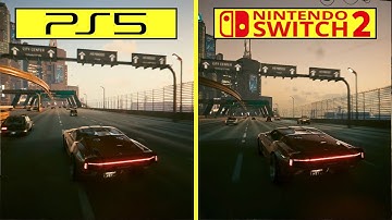 Cyberpunk 2077 Switch 2 vs PS5 (Ray Tracing Mode) Early Graphics Comparison