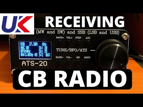 ATS 20 (Si4732). Receiving UK CB radio @CB-RADIO-UK