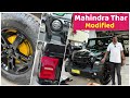 Mahindra Thar Modification 🚙 | CC Studio | Best Car Modification in Hyderabad | #MhindraThar #Shorts