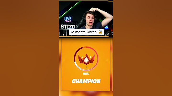 Je passe UNREAL sur FORTNITE 😱| #shorts Stizo #fortnite