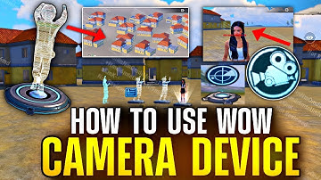 How To Use Wow Camera Device | Wow Camera Device Settings | Area Trigger Device|Zombies Issue Solved