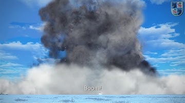 IL2 Bos - 110 Vulches Red Base with nuclear-tipped 500kg bomb?