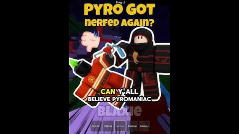 Pyromaniac opnieuw verzwakt door Fire Bandit | 99 nachten in het bos #roblox