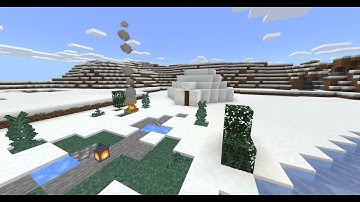 Minecraft Igloo Tutorial (1.16)
