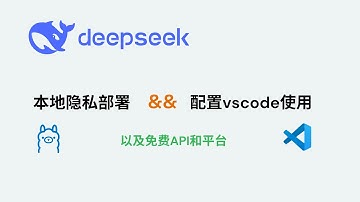 deepseek 本地隐私部署 | 配置vscode使用本地deepseek创建你的代码助手｜deepseek免费api和平台