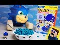 Eating SONIC the HEDGEHOG MOVIE Cereal With the SONIC Mask!