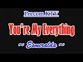 Youre my everything karaoke  song by esmeralda