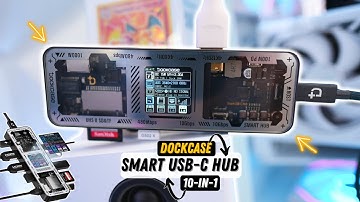 The Best USB Hub ? DOCKCASE Explorer Edition Smart 10-in-1 USB-C Hub Review