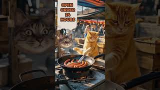 Open Order Food #cat #catlovers #catdog #catfoods #funnyshorts #funnycats #funnyvideos #sumba