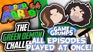 Game Grumps SM64 Green Demon Challenge (All EPISODES PLAYED AT ONCE)