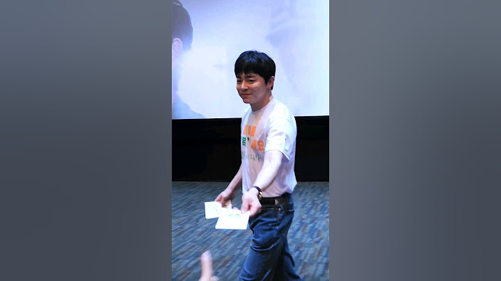 조정석 선물들고 객석으로!!🫢 WOW!! 행복의 나라 무대인사