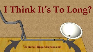Maximum And Minimum Plumbing Trap Arm Lengths - Home Remodeling And New Construction Codes