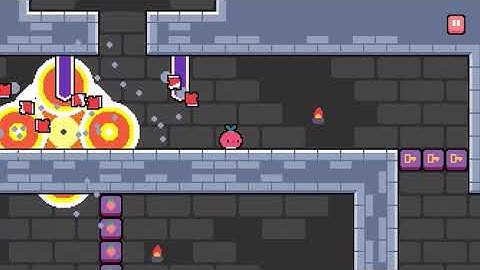 Dadish - World 4 Level 34 | iOS App Gameplay / Walkthrough