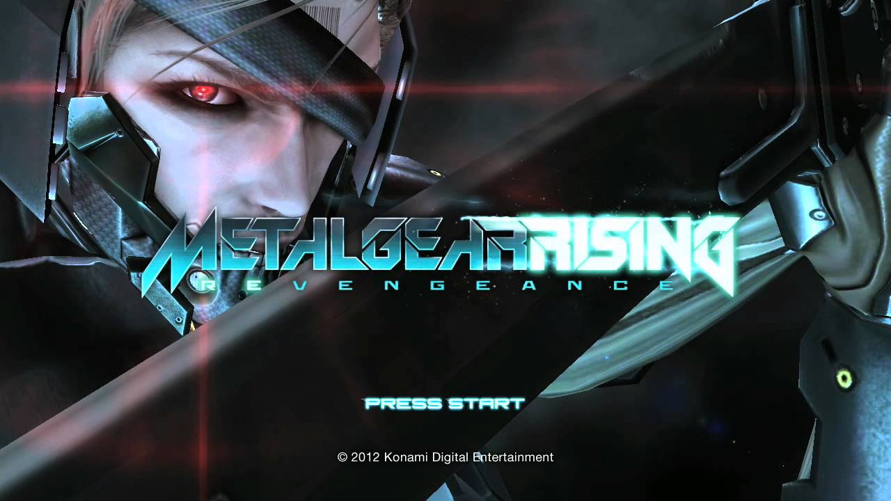 Metal Gear Rising 用デモのタイトル画面リアルタイムフッテージ Game Spark 国内 海外ゲーム情報サイト