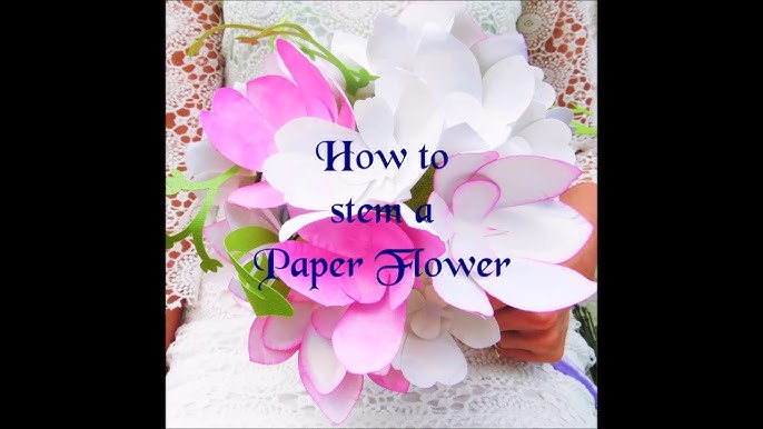 💐🫶🏻✨who would you give it to? #diy #paperflower #flowerbouquet