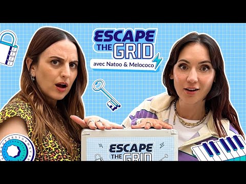 @Natooyt et @Melococo_ relèvent un défi Escape Game avec ENGIE | Escape The Grid 💡