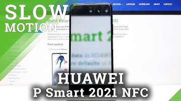 Huawei P Smart 2021 NFC - How to Record Slowmotion with Camera App