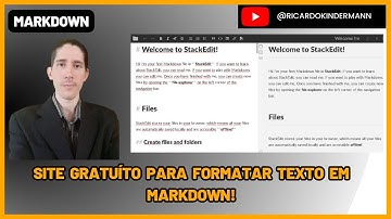Como formatar texto em markdown de forma fácil! | Ricardo Kindermann #markdown