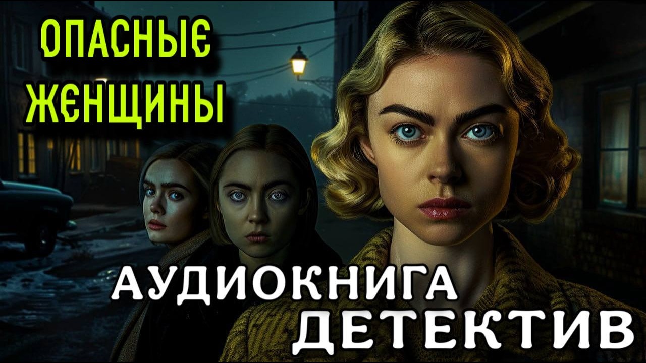 ПОЛНАЯ АУДИОКНИГА ДЕТЕКТИВ : ОПАСНЫЕ ЖЕНЩИНЫ