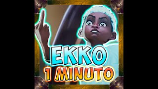 Historia de EKKO en 1 MINUTO - Arcane Shorts Ekko