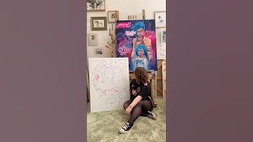 Painting Ekko and Jinx for @riotgames 🍒 #art #arcane