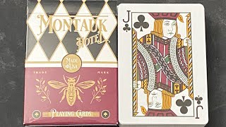 Playing Card Deck Review: Montauk Hotel by USPCC and Gemini Playing Card Company