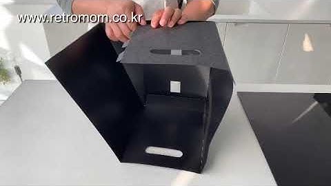 조립식/접이식 사각 수납함/수납바스켓