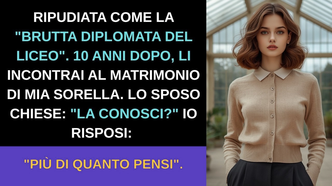 Dieci anni fa mia sorella mi ha tradita, rubandomi l'eredità e facendomi cacciare di casa. Oggi, mentre pronunciava il sì al suo matrimonio di lusso, sono entrata in chiesa e ho detto: "Sorella...