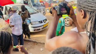 O Boy & Gambian Child Sing Koling koling behind the scene