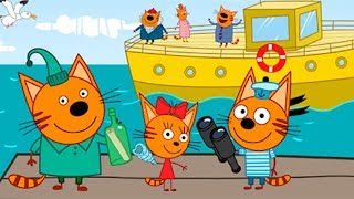 Играю в игру про Морское приключение с героями мультфильма Три кота Играю в игру про Морское приключение с героями мультфильма Три кота