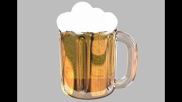 how to model beer glass in 3d maya for beginner