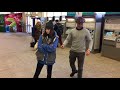 What it's like to be in a train station when you're drunk