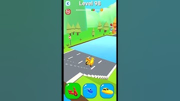 🌰 shape - shifting & Transform    🤣 level @98 casual game #shorts #gameplay  #shapeshifting
