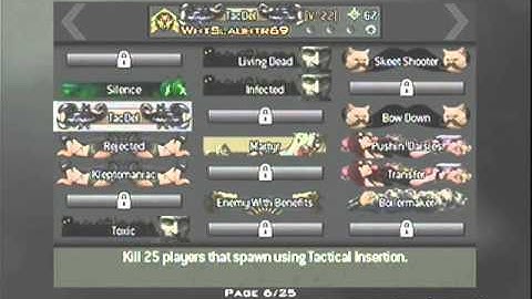 MW3 How to get the title Tac Del