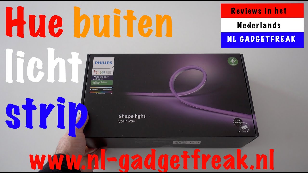 Waterig Naar behoren homoseksueel Philips Hue Outdoor Lightstrip 5 meter - lud70 - Userreviews - Tweakers